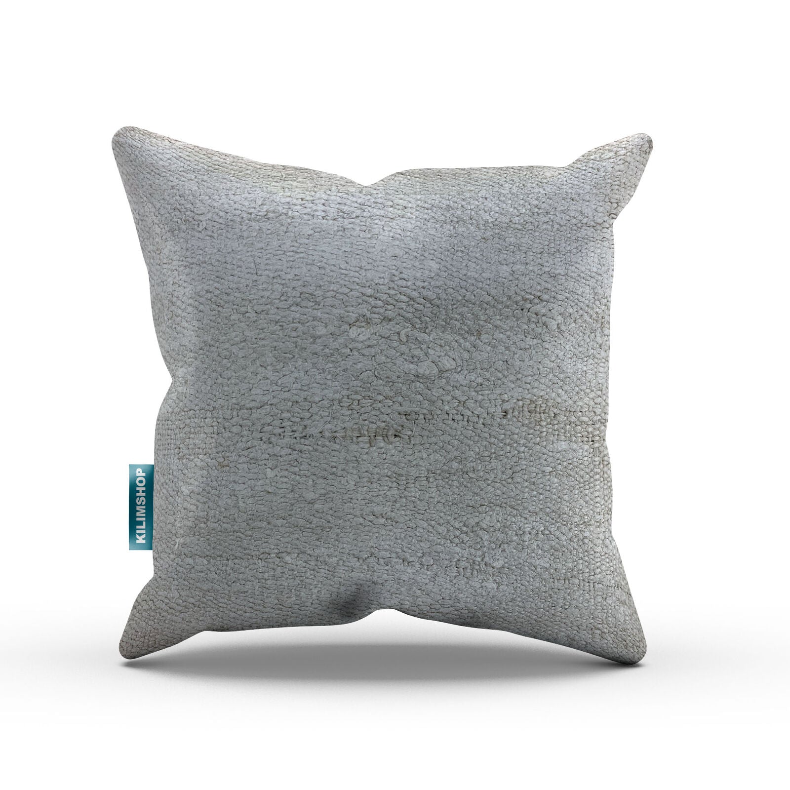 Vintage Kilim Cushion Cover 40x40 cm Square Wool Kelim Pillow Moroccan Decor