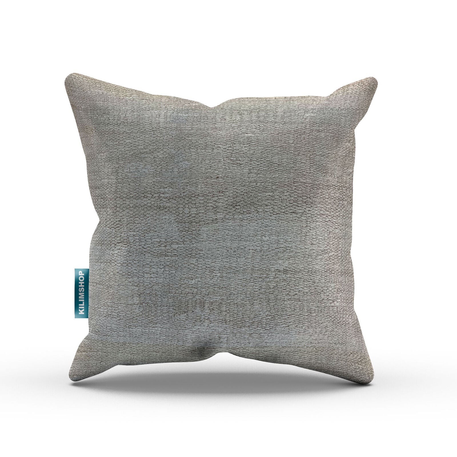 Vintage Kilim Cushion Cover 40x40 cm Square Wool Kelim Pillow Moroccan Decor