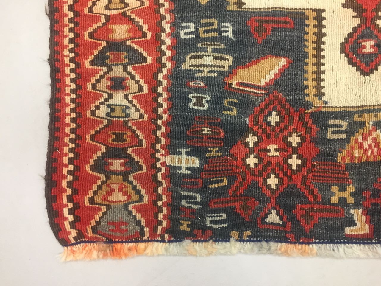 Vintage Turkish Kilim Kelim Rug shabby wool, country home, boho 146x92cm small Antiques:Carpets & Rugs kilimshop.myshopify.com