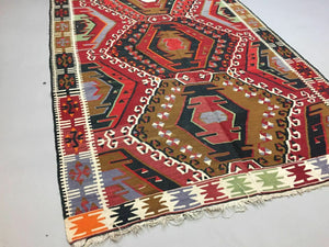 Vintage Turkish Kilim Kelim Rug shabby chic wool,Moroccan boho 315x157 cm Large Antiques:Carpets & Rugs kilimshop.myshopify.com