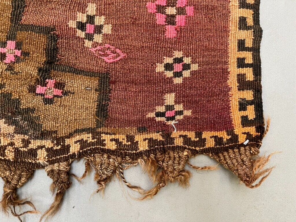 Vintage Turkish Kilim 503x165 cm Wool Kelim Rug Large