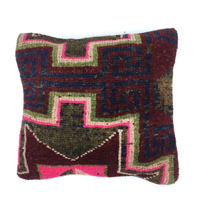 Vintage Carpet Cushion Cover Pillow  50x50cm Turkish Persian Moroccan   50108 Home, Furniture & DIY:Home Decor:Cushions kilimshop.myshopify.com