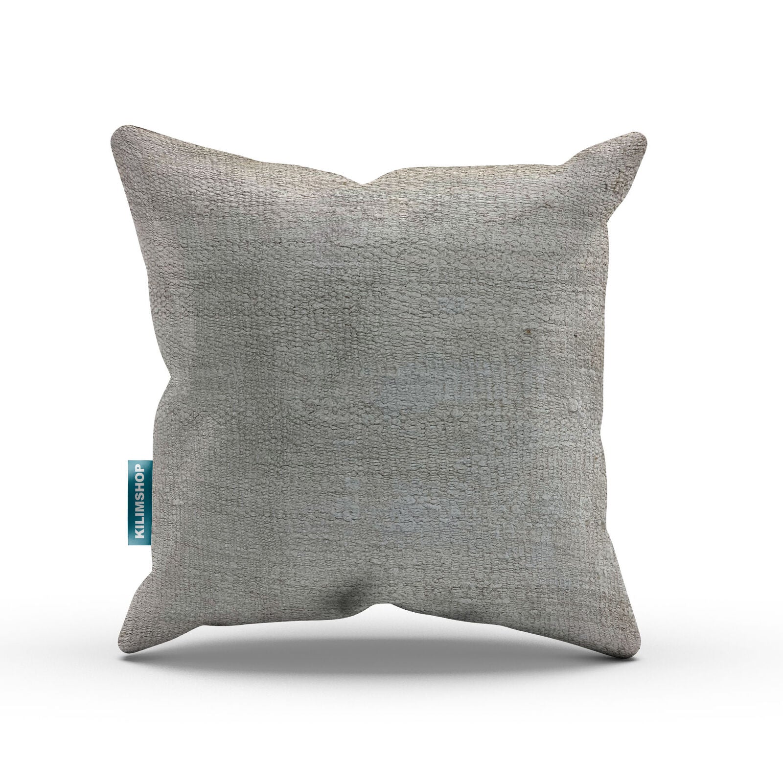 Vintage Kilim Cushion Cover 40x40 cm Square Wool Kelim Pillow Moroccan Decor