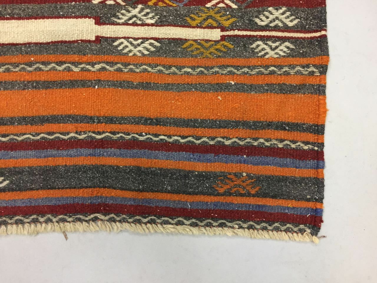 Vintage Turkish Kilim Kelim Rug 283x160 cm shabby chic wool, country home, Large Antiques:Carpets & Rugs kilimshop.myshopify.com