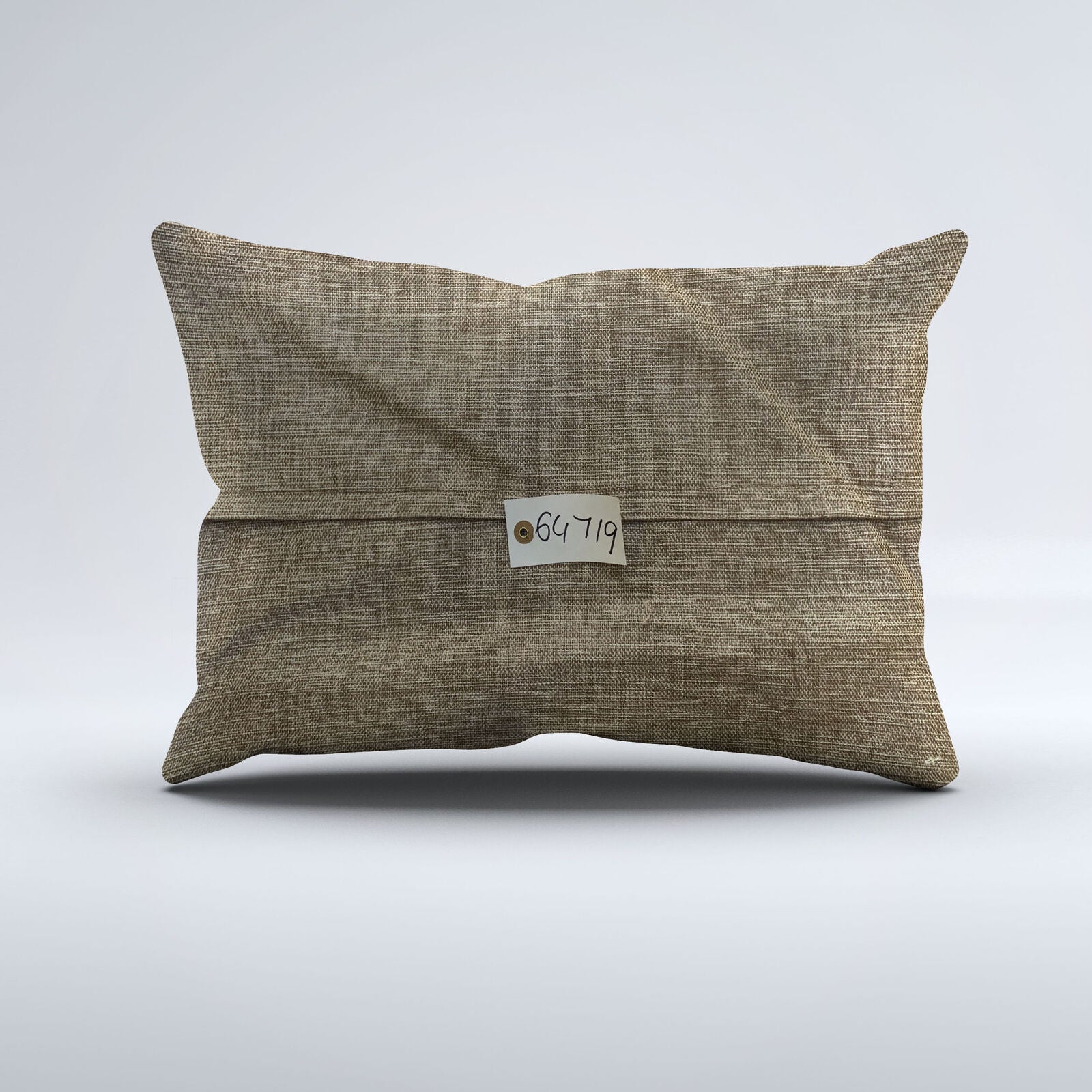 Vintage Turkish Kilim Cushion Cover 60x40 cm Square Wool Kelim Pillowcase 64719