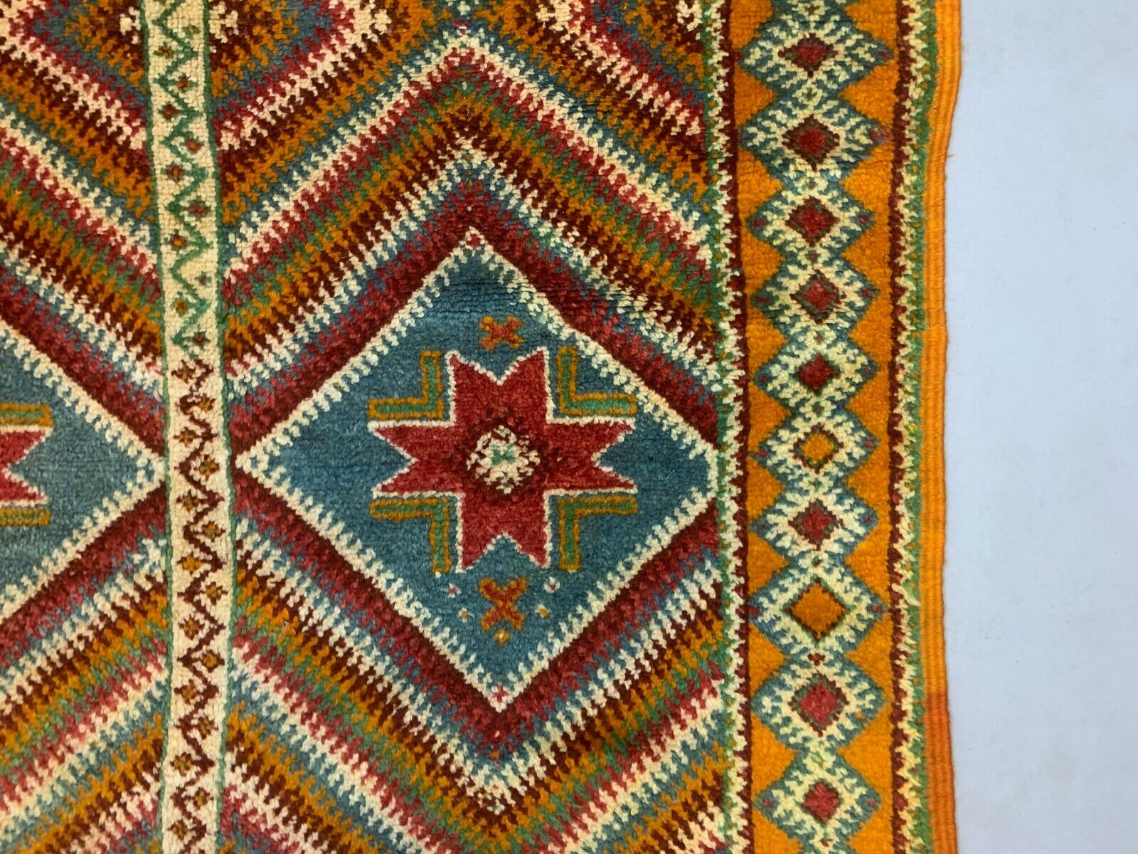 Vintage Moroccan Rug 345x150 cm Tazenacht Berber Atlas, Tribal kilimshop.myshopify.com