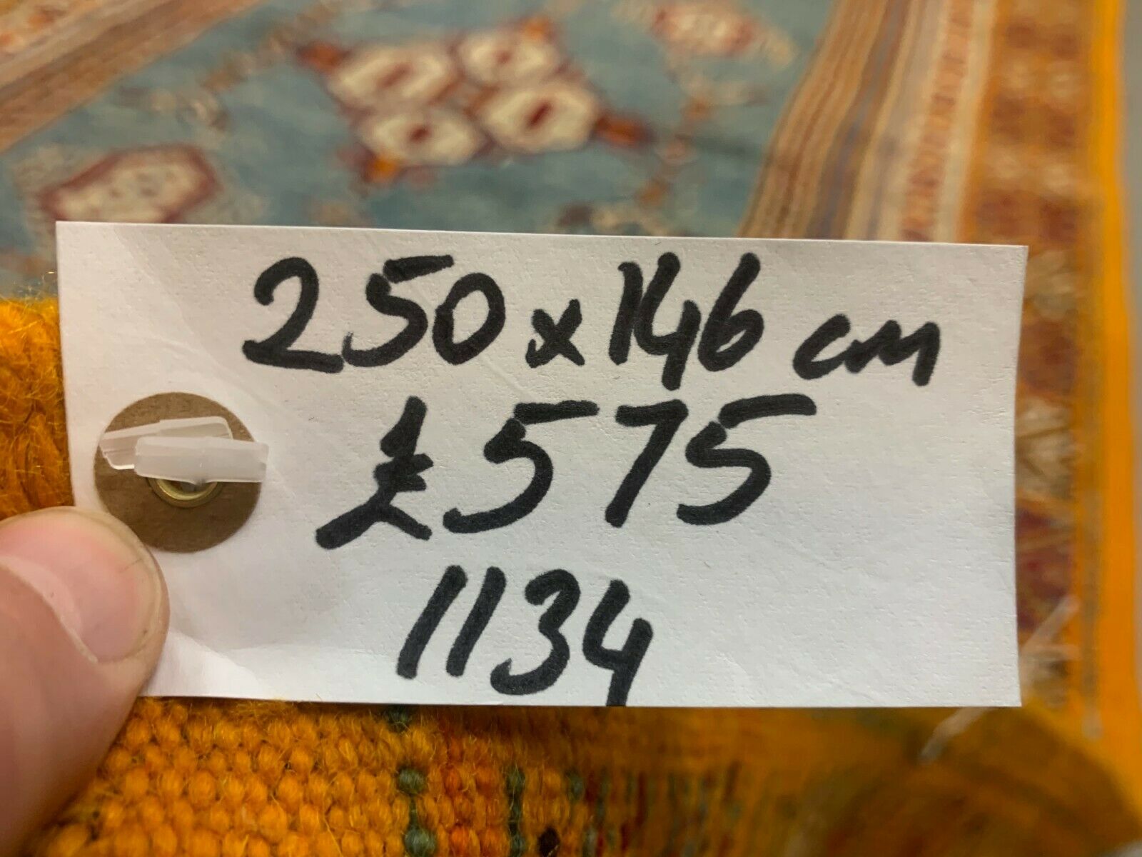 Vintage Moroccan Rug 250x146 cm Tazenacht Berber Atlas, Tribal kilimshop.myshopify.com