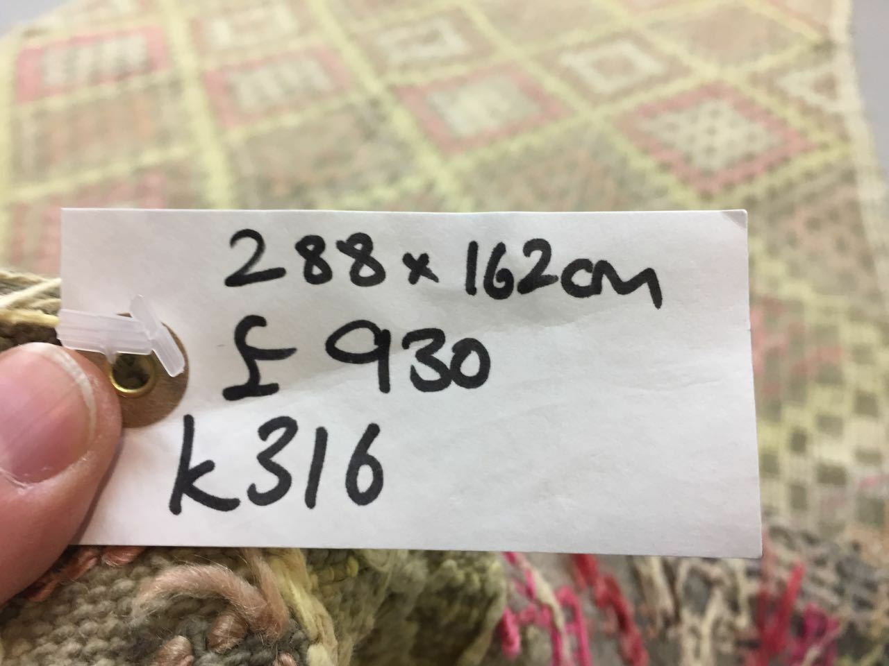 Antique Turkish Moroccan Kilim Rug shabby vintage old Kelim 288x162 cm Large Antiques:Carpets & Rugs kilimshop.myshopify.com