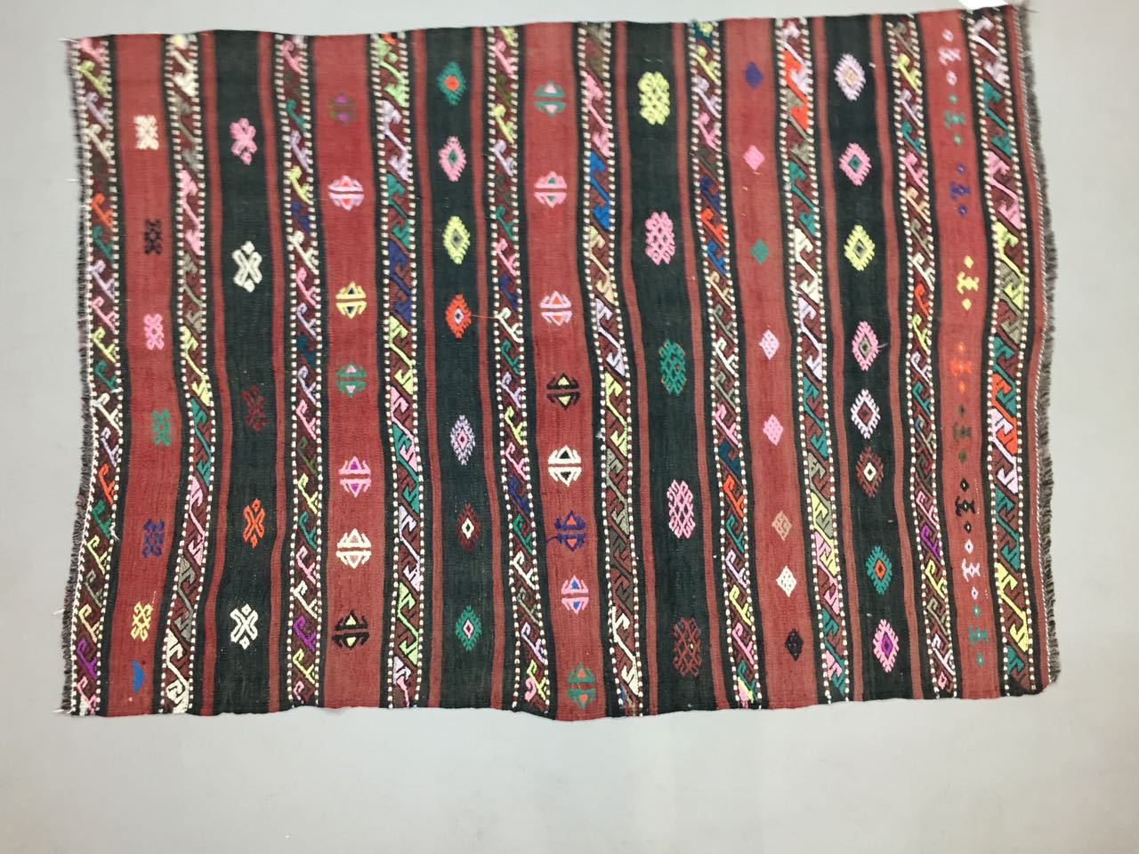 Vintage Turkish Moroccan Kilim Rug Kelim shabby chic old wool 168x121cm Medium Antiques:Carpets & Rugs kilimshop.myshopify.com