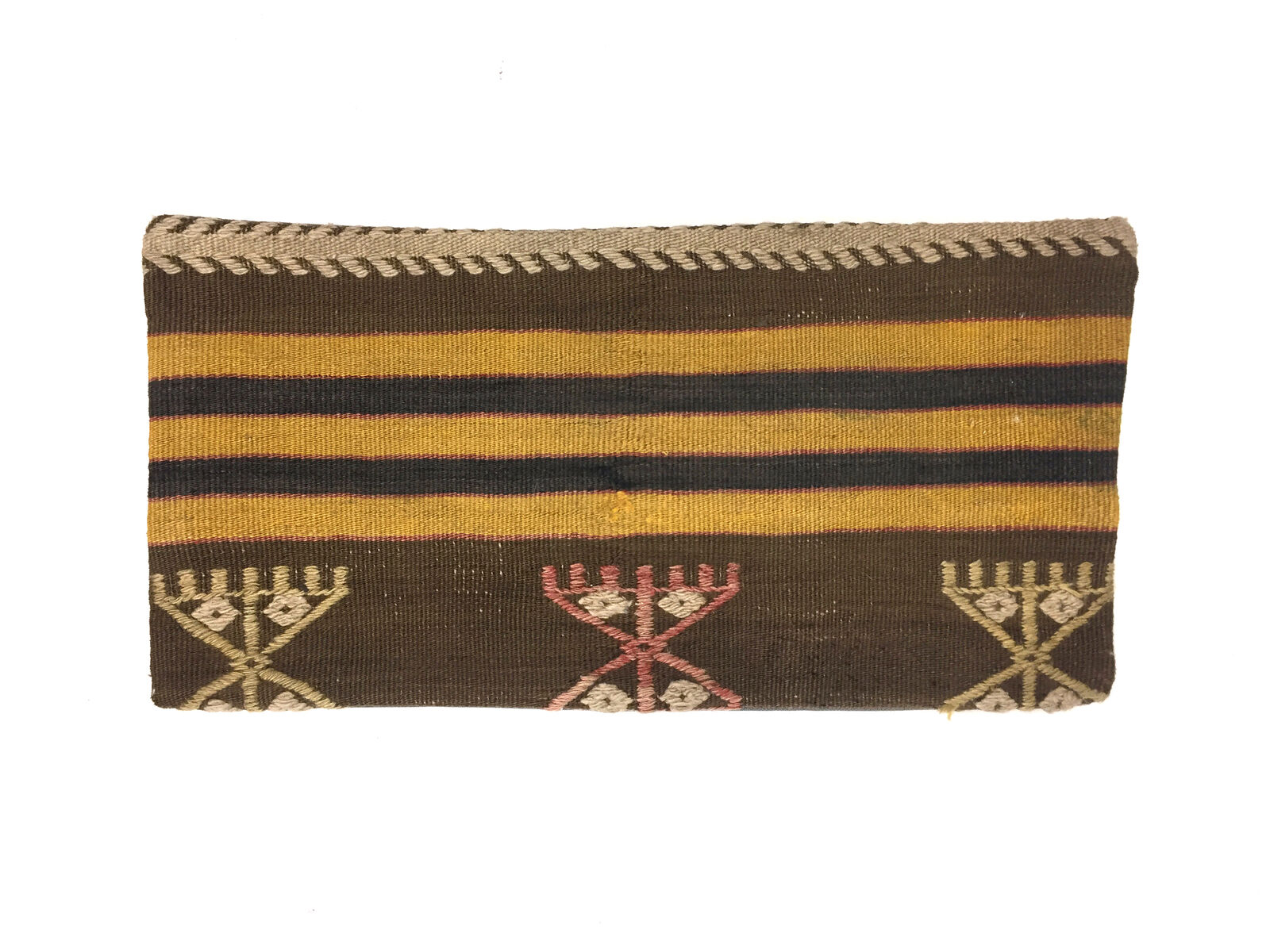 Kilim Pillow Cover 30x60 cm Meditation Bench Cushion Tapis Kelim Teppich Boho