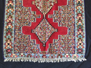 Old Persian Kilim, Senneh Kelim Runner, 82x294cms, hand made, Home, Furniture & DIY:Rugs & Carpets:Runners kilimshop.myshopify.com