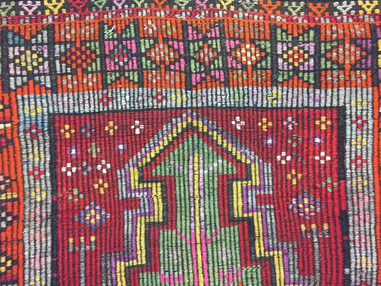 Antique Turkish Moroccan Kilim Rug shabby vintage wool Kelim 148x105cm medium Antiques:Carpets & Rugs kilimshop.myshopify.com