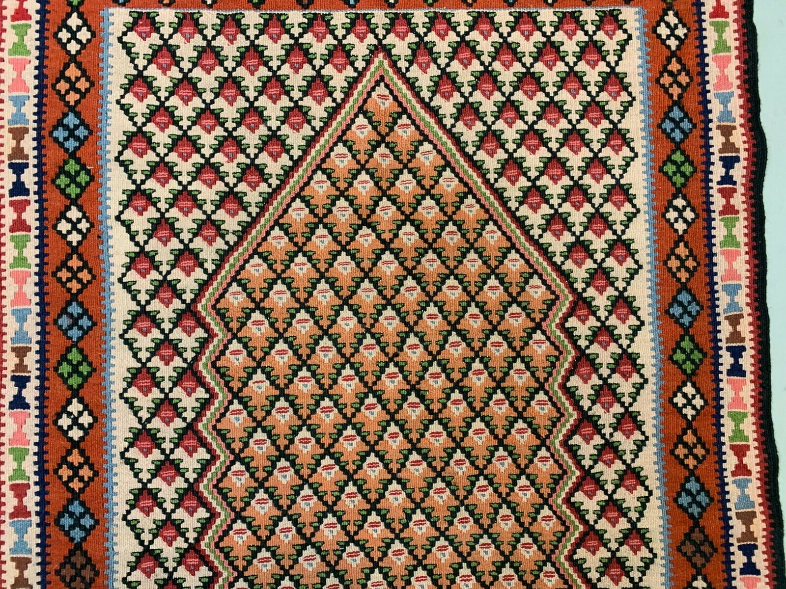 Traditional Turkish Kilim Rug shabby vintage wool Boho Kelim 158x96 cm Medium Antiques:Carpets & Rugs kilimshop.myshopify.com