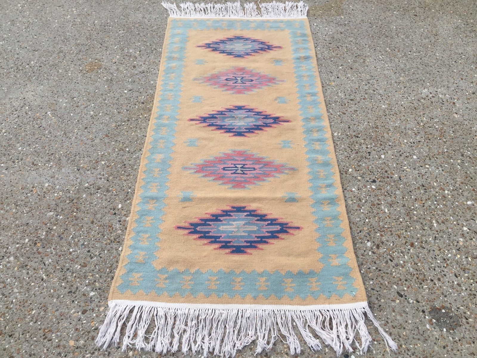 Navaho handmade Kilim, kelim, eyedazzler, boho, vintage, rustic, indian, rug Home, Furniture & DIY:Rugs & Carpets:Rugs kilimshop.myshopify.com