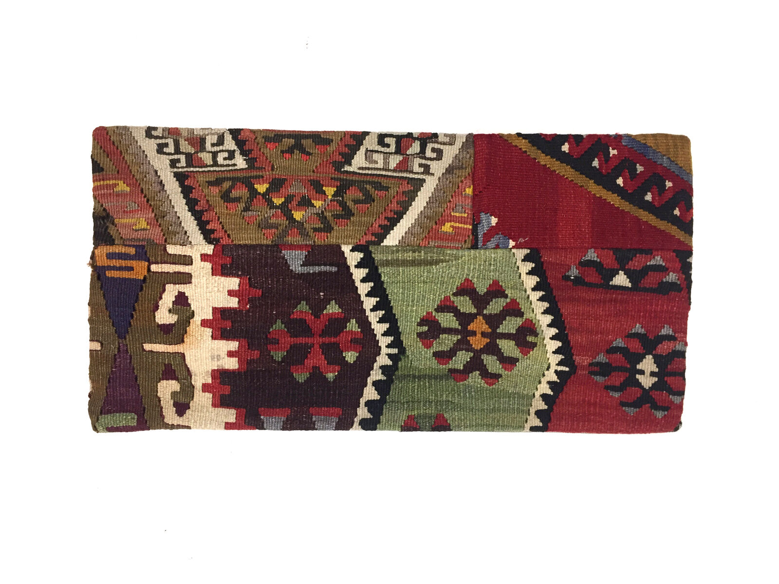 Kilim Pillow Cover 30x60 cm Meditation Bench Cushion Tapis Kelim Teppich Boho