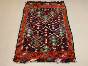 Antique Turkish Moroccan Kilim Rug shabby vintage Kelim 130x90 cm small Antiques:Carpets & Rugs kilimshop.myshopify.com