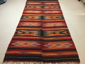 Antique Turkish Kilim Rug shabby vintage, boho old wool Kelim 345x170 cm Large Antiques:Carpets & Rugs kilimshop.myshopify.com
