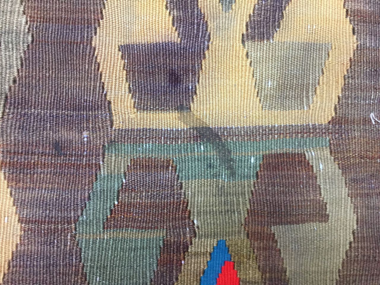 Vintage Turkish Kilim Kelim Rug shabby chic wool boho 245x112cm Moroccan Large Antiques:Carpets & Rugs kilimshop.myshopify.com