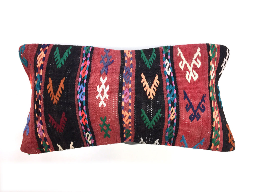 Vintage Wool Turkish Moroccan Colourful Kilim Cushion Covers 60x30 cm Home, Furniture & DIY:Home Decor:Cushions kilimshop.myshopify.com