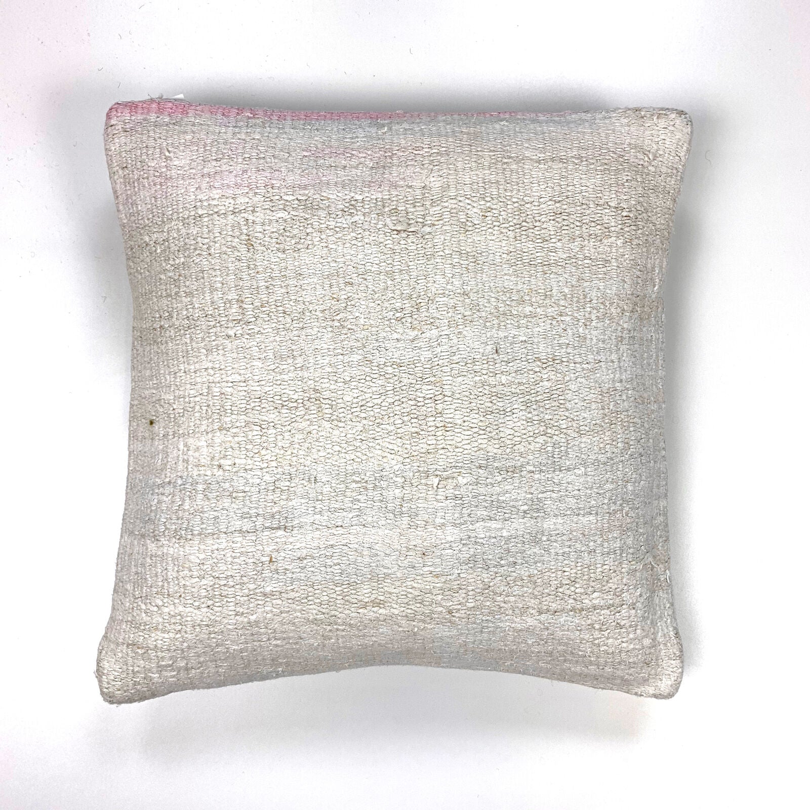 Vintage Kilim Cushion Cover 40x40 cm Square Wool Kelim Pillow Moroccan Decor kilimshop.myshopify.com