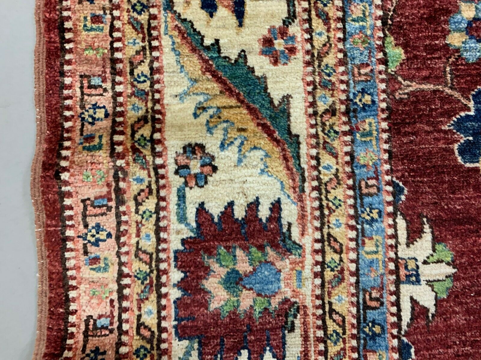 Large Afghan Wool Kazak Rug 290x200 cm Chobi, Very Fine kilimshop.myshopify.com