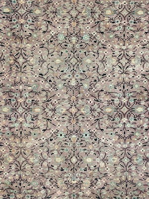 Vintage Turkish Rug 220x150 cm shabby carpet Central Anatolian Medium
