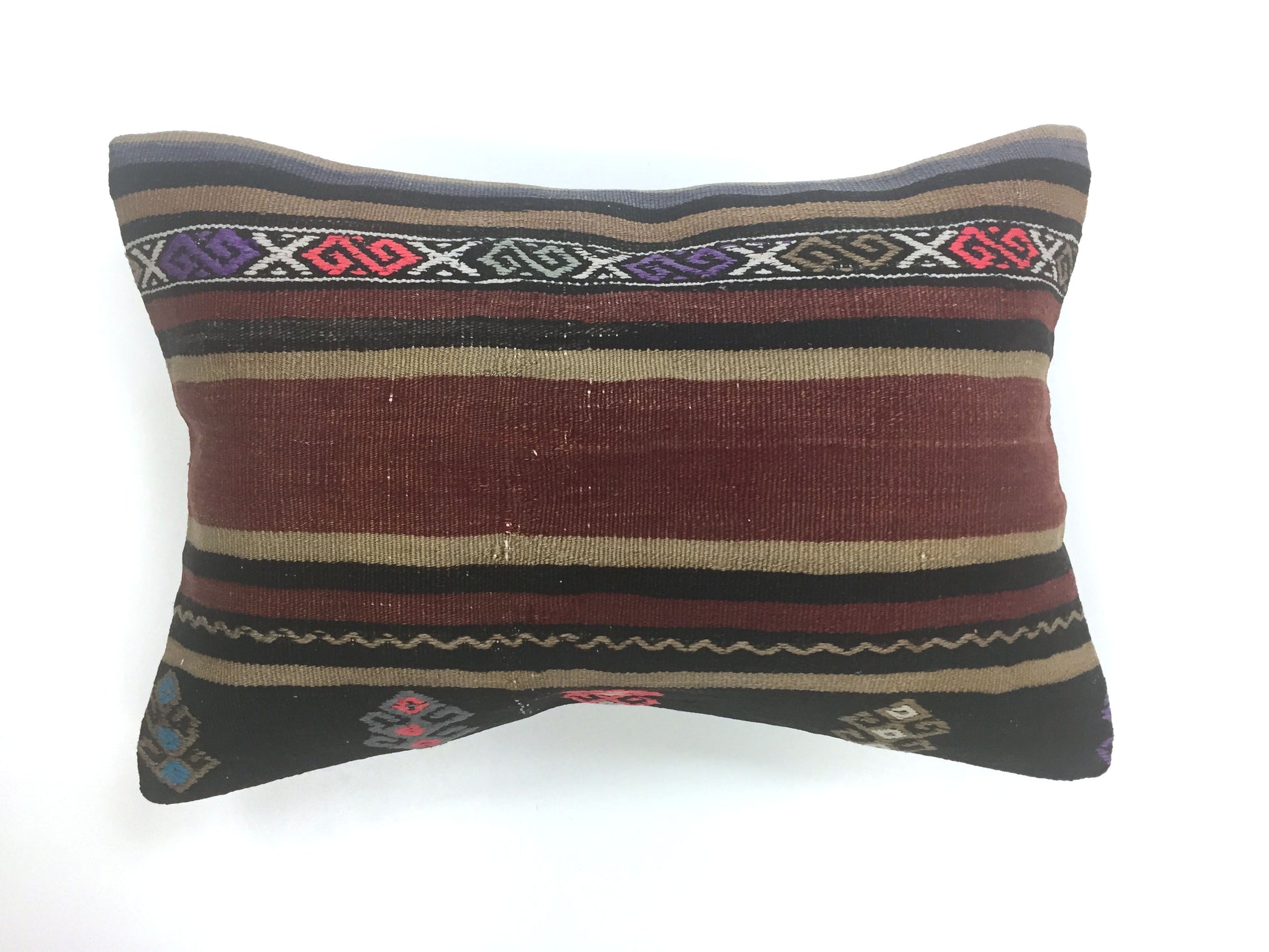 Turkish Moroccan Kilim Cushion Cover, Kelim Pillow 60x40 cm Home, Furniture & DIY:Home Decor:Cushions kilimshop.myshopify.com