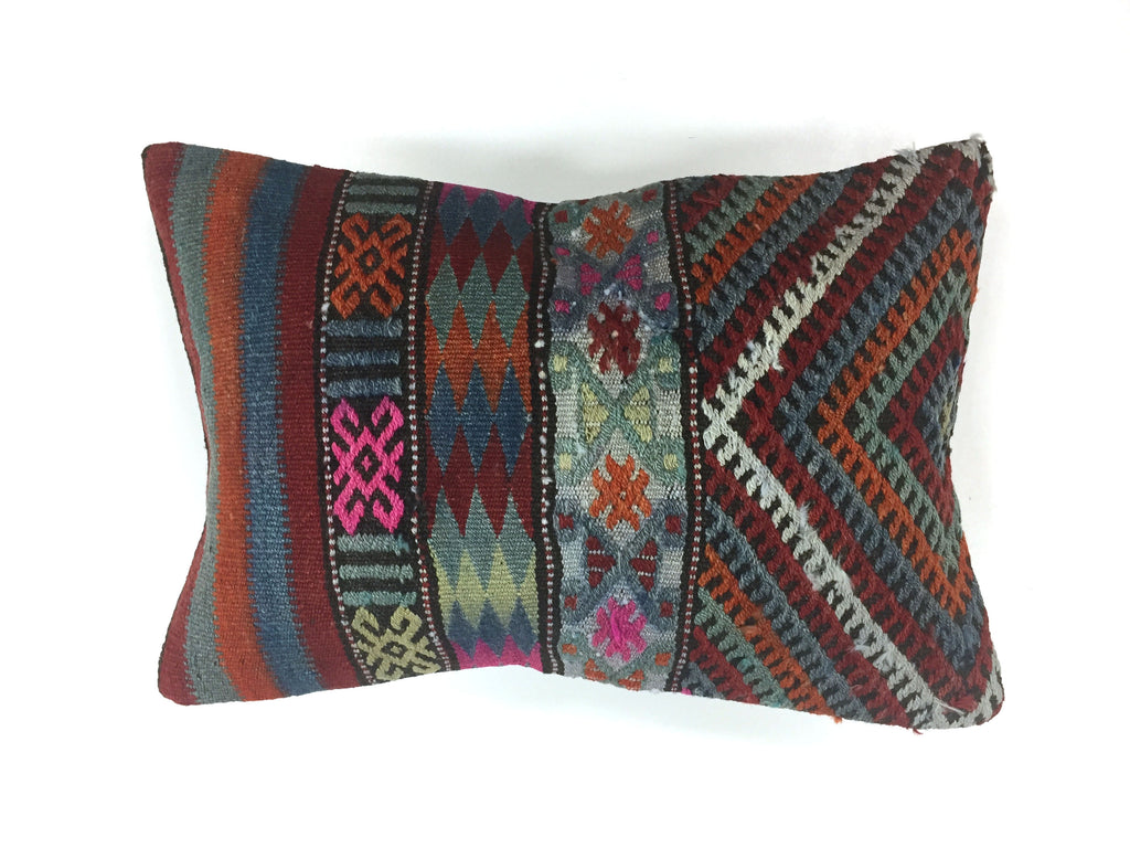 Luxury Wool Turkish Moroccan Colourful Kilim Cushion Covers 60x40 cm Home, Furniture & DIY:Home Decor:Cushions kilimshop.myshopify.com