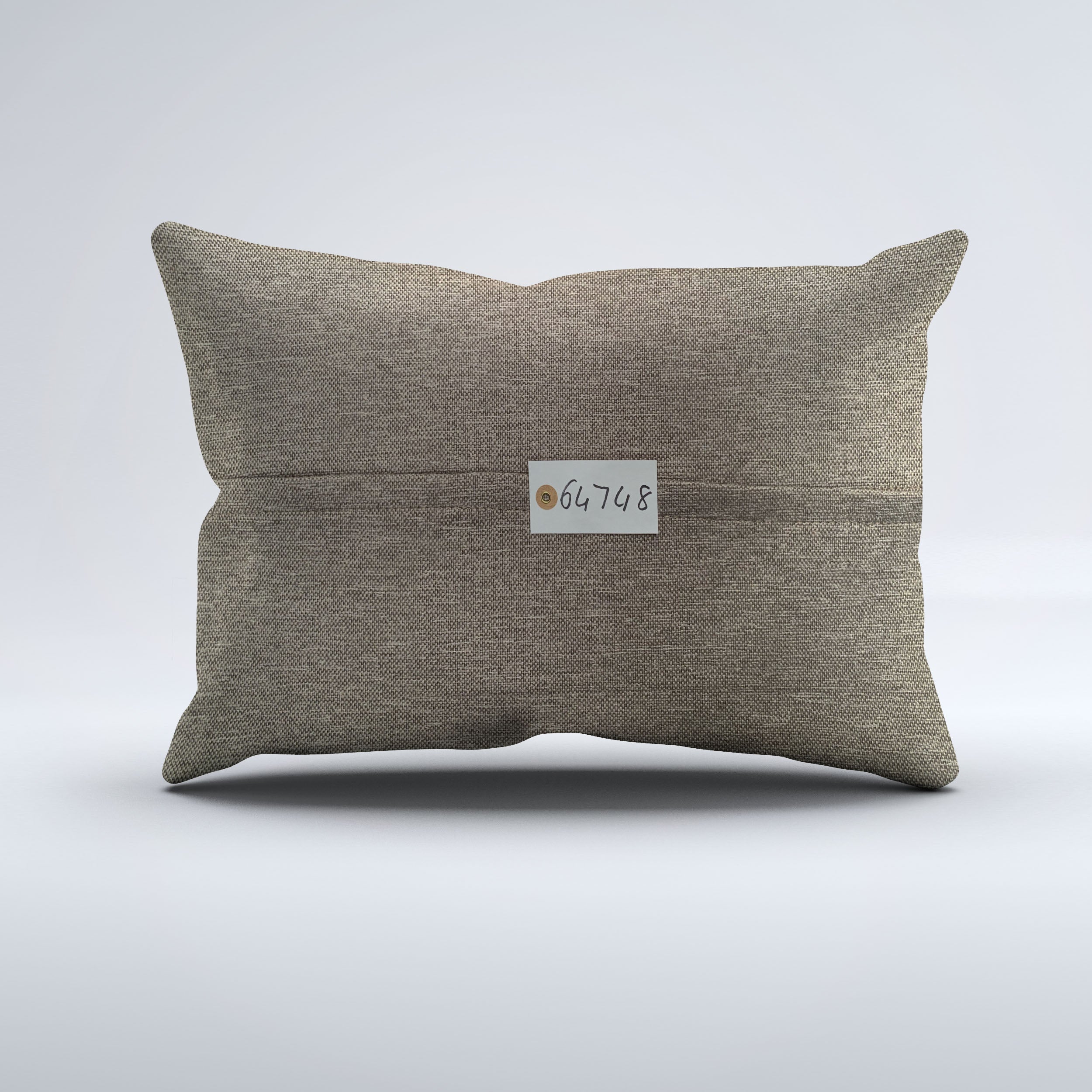 Vintage Turkish Kilim Cushion Cover 60x40 cm Square Wool Kelim Pillowcase 64748