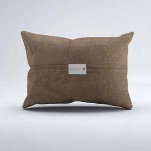Vintage Turkish Kilim Cushion Cover 60x40 cm Square Wool Kelim Pillowcase 64751