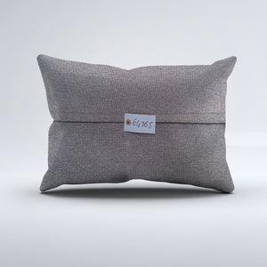 Vintage Turkish Kilim Cushion Cover 60x40 cm Square Wool Kelim Pillowcase 64765