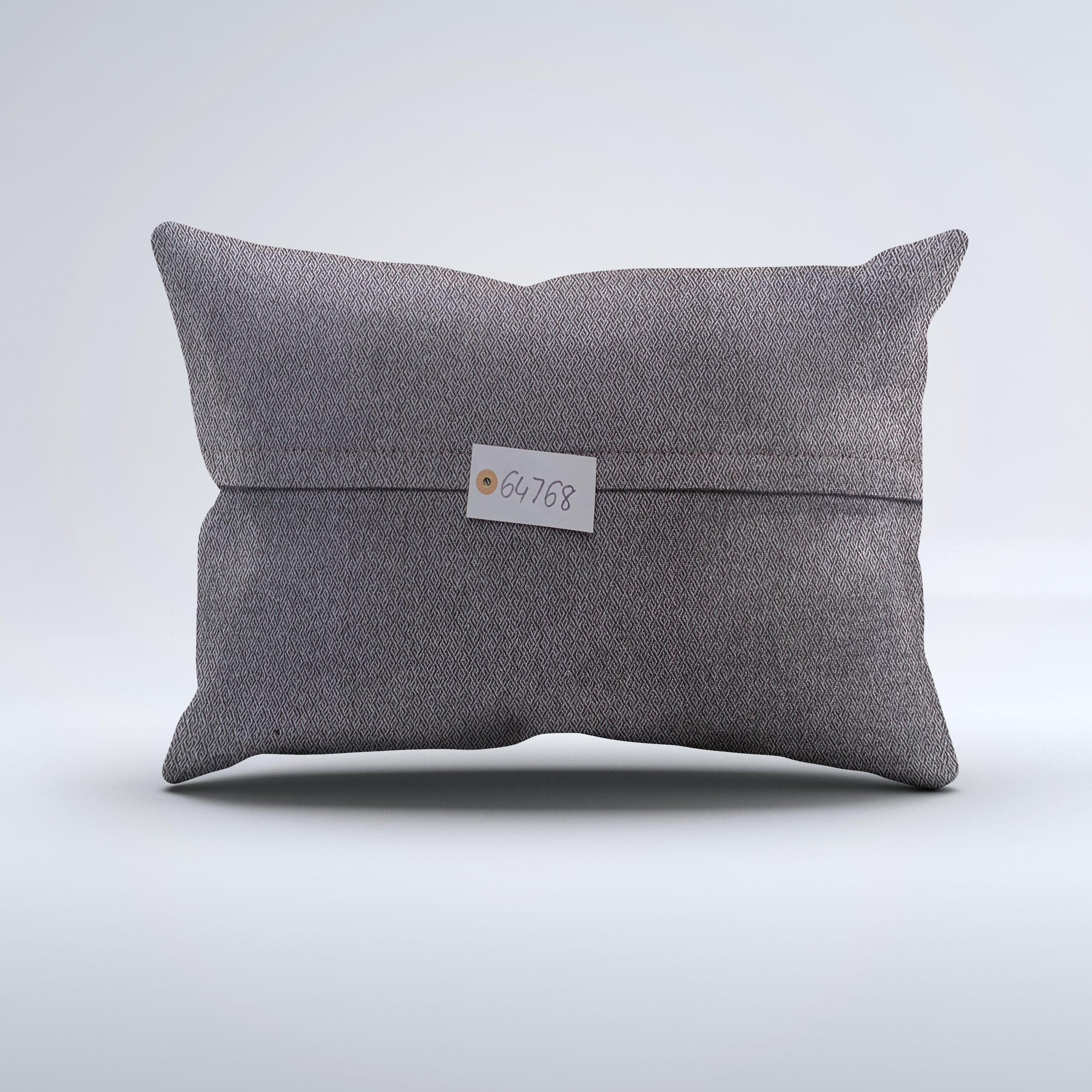 Vintage Turkish Kilim Cushion Cover 60x40 cm Square Wool Kelim Pillowcase 64768