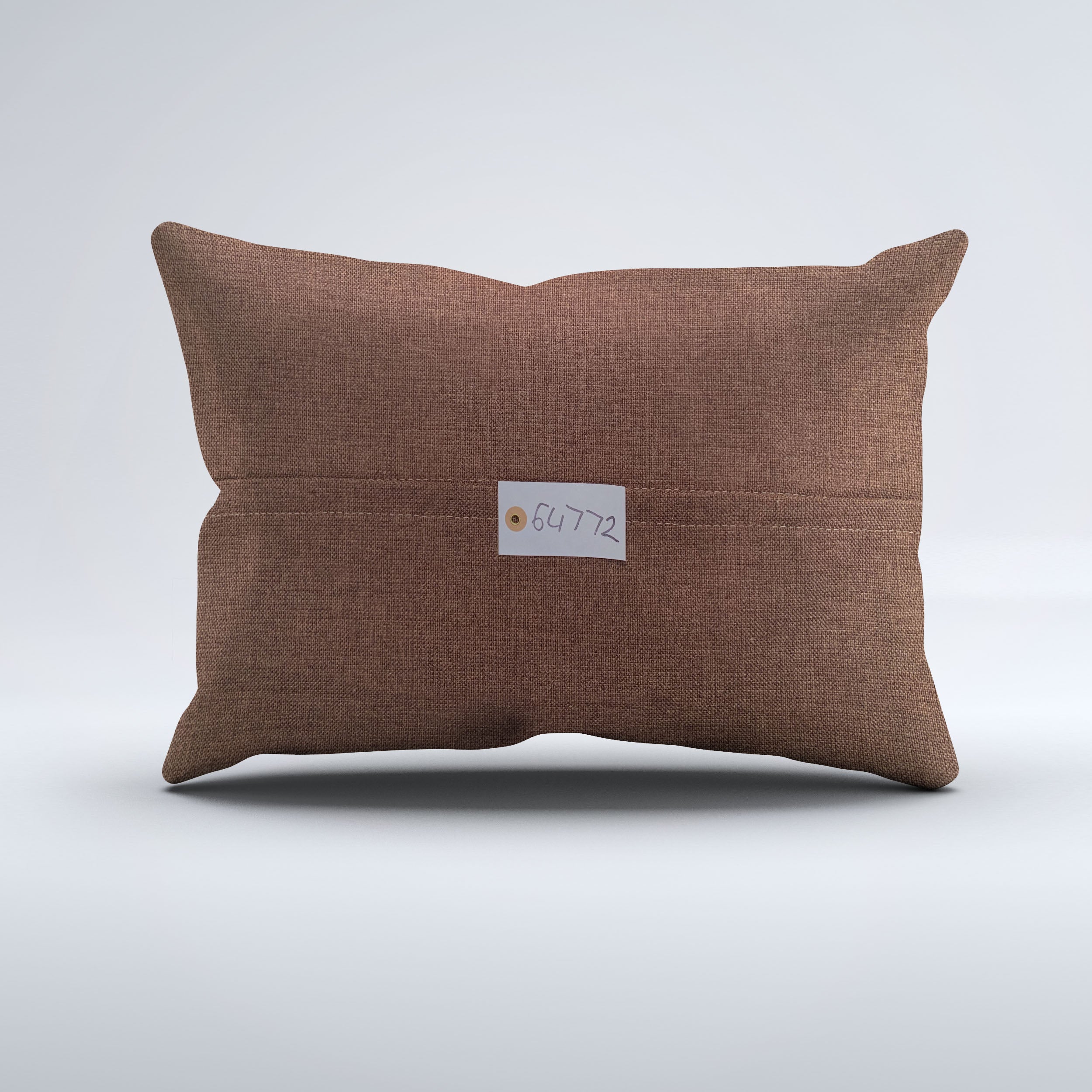 Vintage Turkish Kilim Cushion Cover 60x40 cm Square Wool Kelim Pillowcase 64772