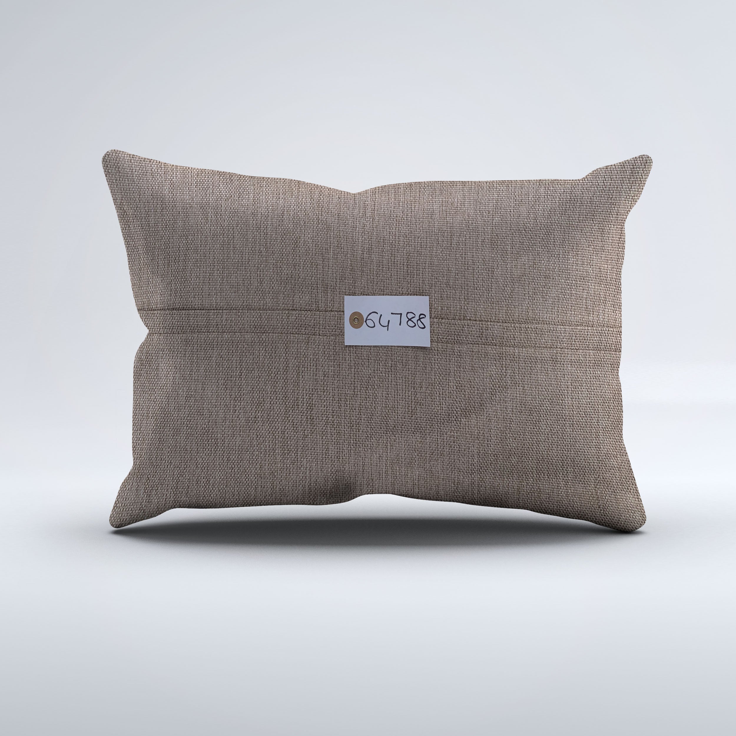 Vintage Turkish Kilim Cushion Cover 60x40 cm Square Wool Kelim Pillowcase 64788