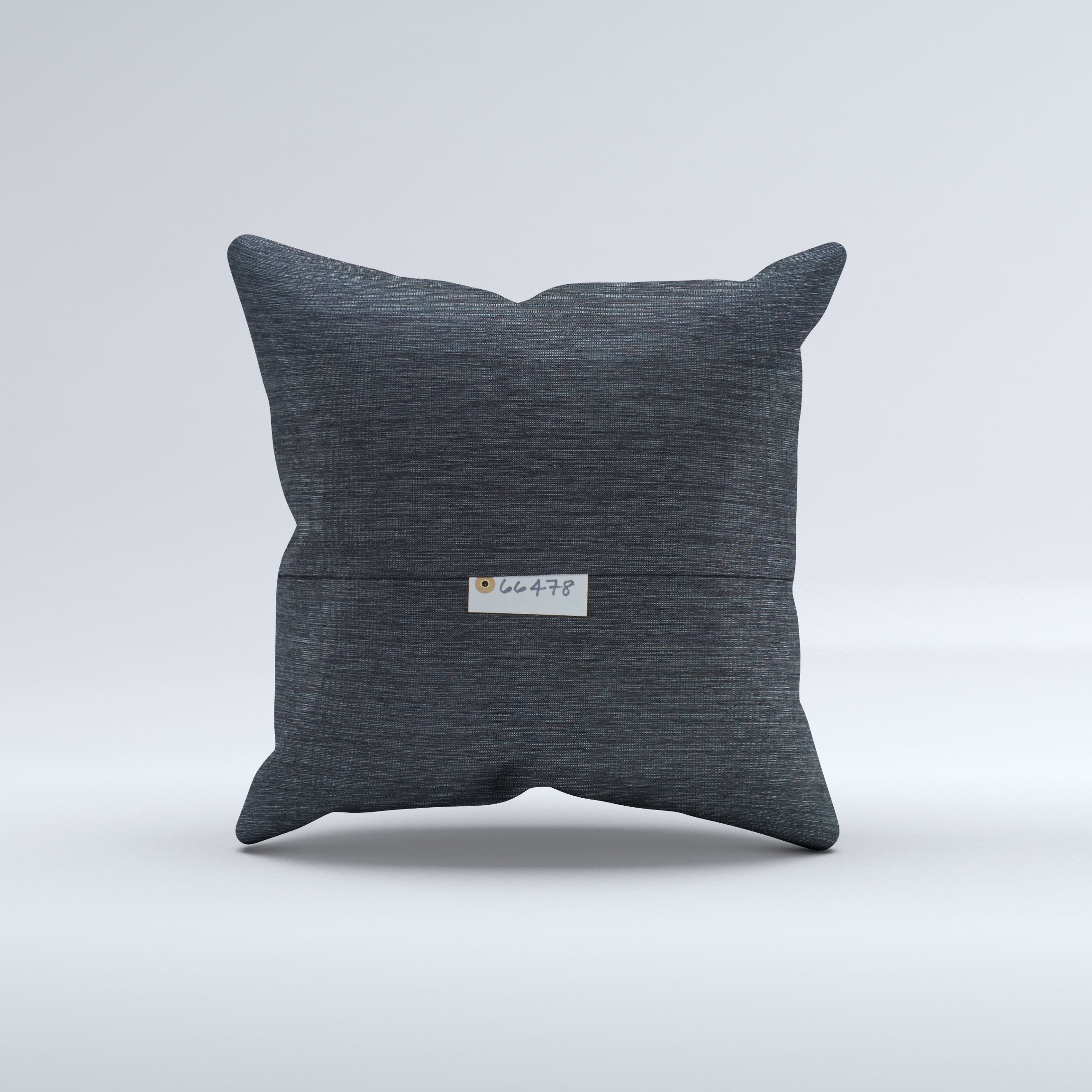 Vintage Turkish Kilim Cushion Cover 60x60 cm Square Wool Large Pillowcase 66478