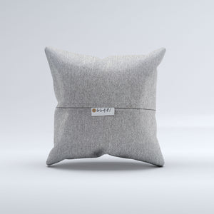 Vintage Turkish Kilim Cushion Cover 60x60 cm Square Wool Large Pillowcase 66481