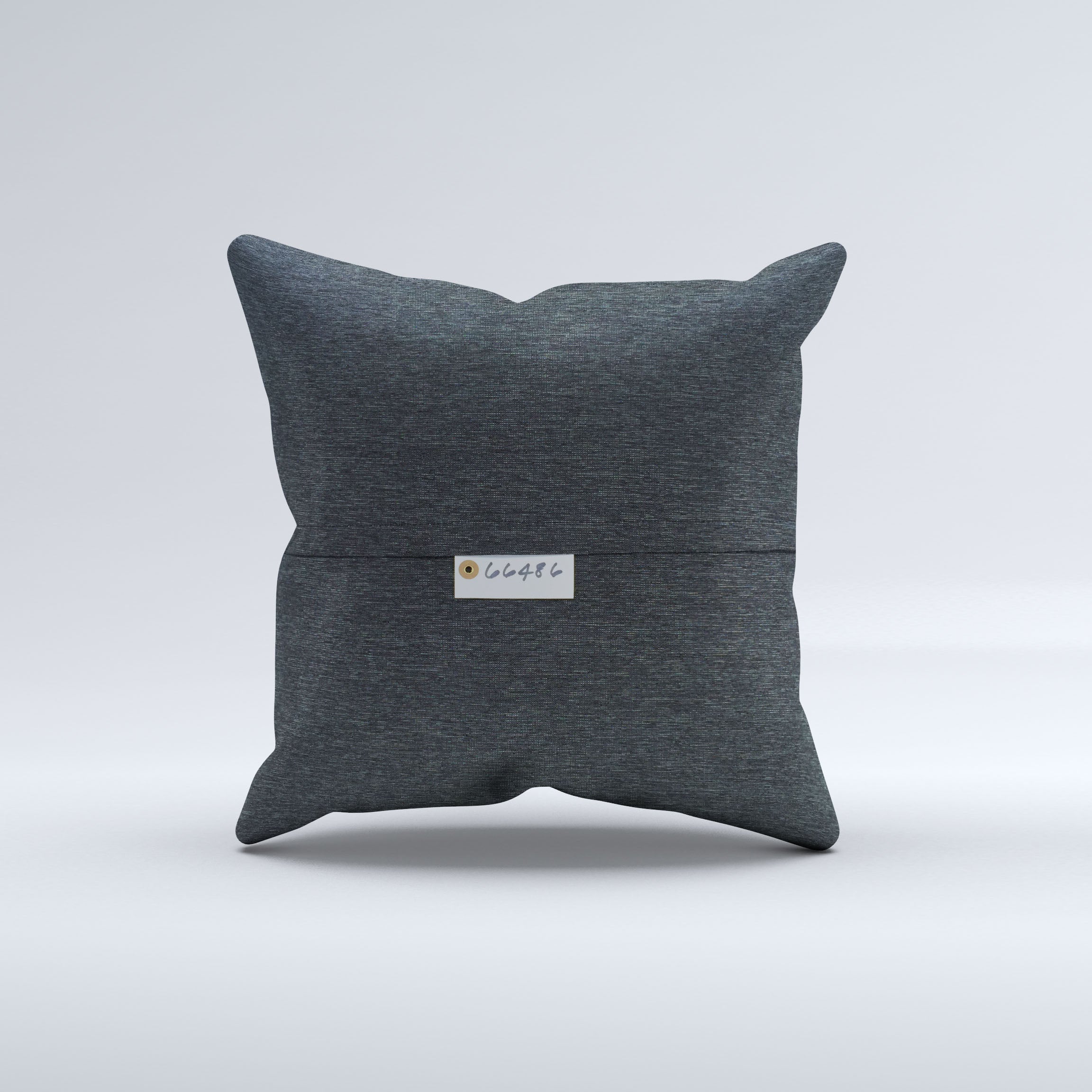 Vintage Turkish Kilim Cushion Cover 60x60 cm Square Wool Large Pillowcase 66486
