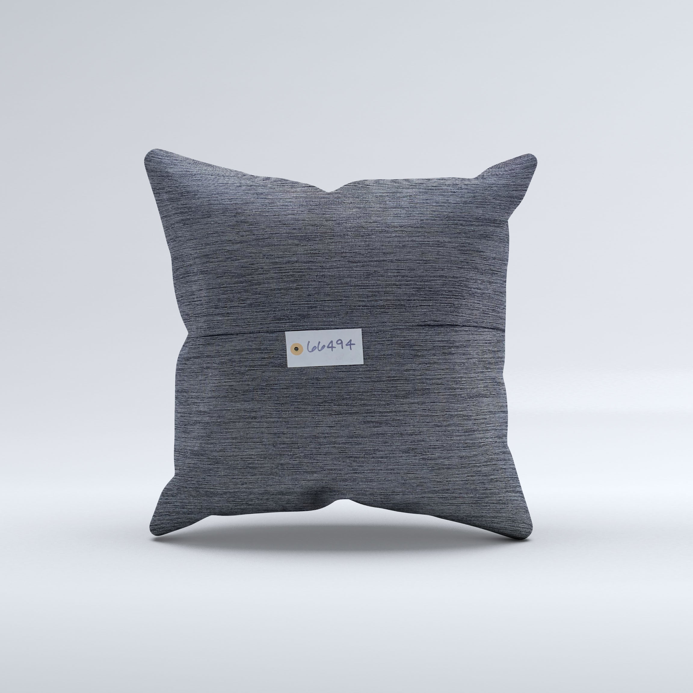 Vintage Turkish Kilim Cushion Cover 60x60 cm Square Wool Large Pillowcase 66494