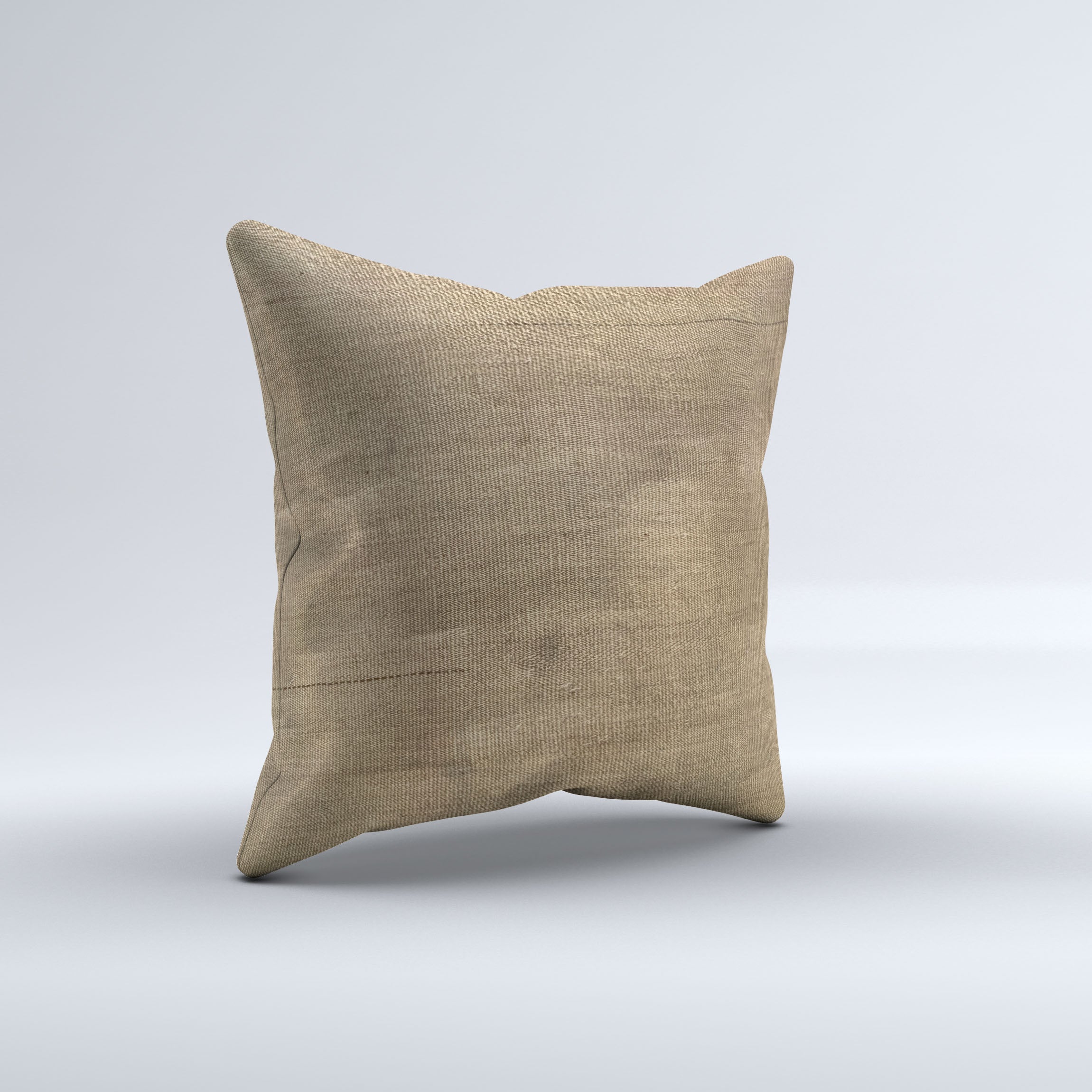 Vintage Turkish Kilim Cushion Cover 60x60 cm Square Wool Large Pillowcase 66495