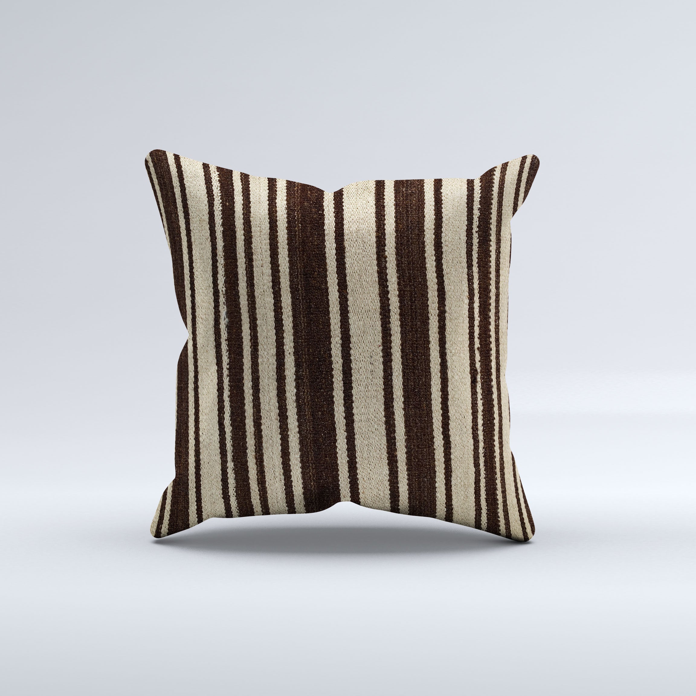 Vintage Turkish Kilim Cushion Cover 60x60 cm Square Wool Large Pillowcase 66502