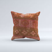 Vintage Turkish Kilim Cushion Cover 60x60 cm Square Wool Large Pillowcase 66504