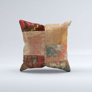 Vintage Turkish Kilim Cushion Cover 60x60 cm Square Wool Large Pillowcase 66509