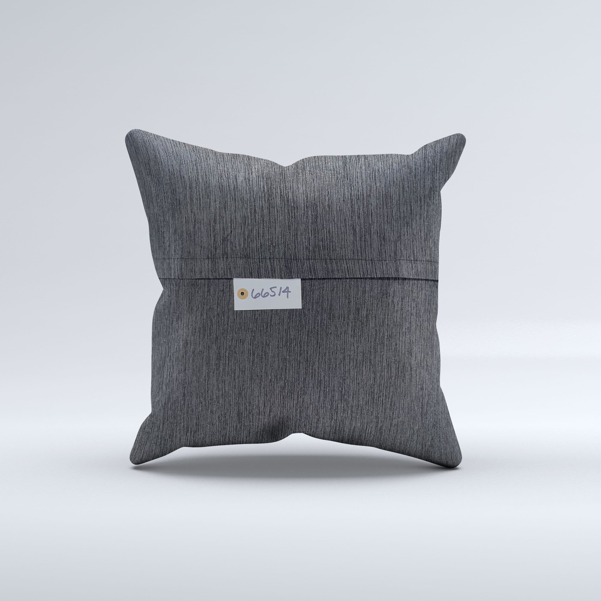 Vintage Turkish Kilim Cushion Cover 60x60 cm Square Wool Large Pillowcase 66514