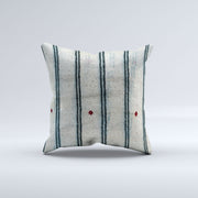 Turkish Kilim, Carpet Cushion Cover 60x60 cm Square Wool Large Pillowcase 66516