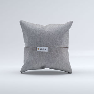 Turkish Kilim, Carpet Cushion Cover 60x60 cm Square Wool Large Pillowcase 66516